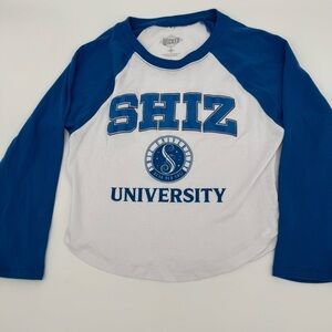 Wicked “Shiz University” Raglan Tee – Movie & Broadway Merch – Size L